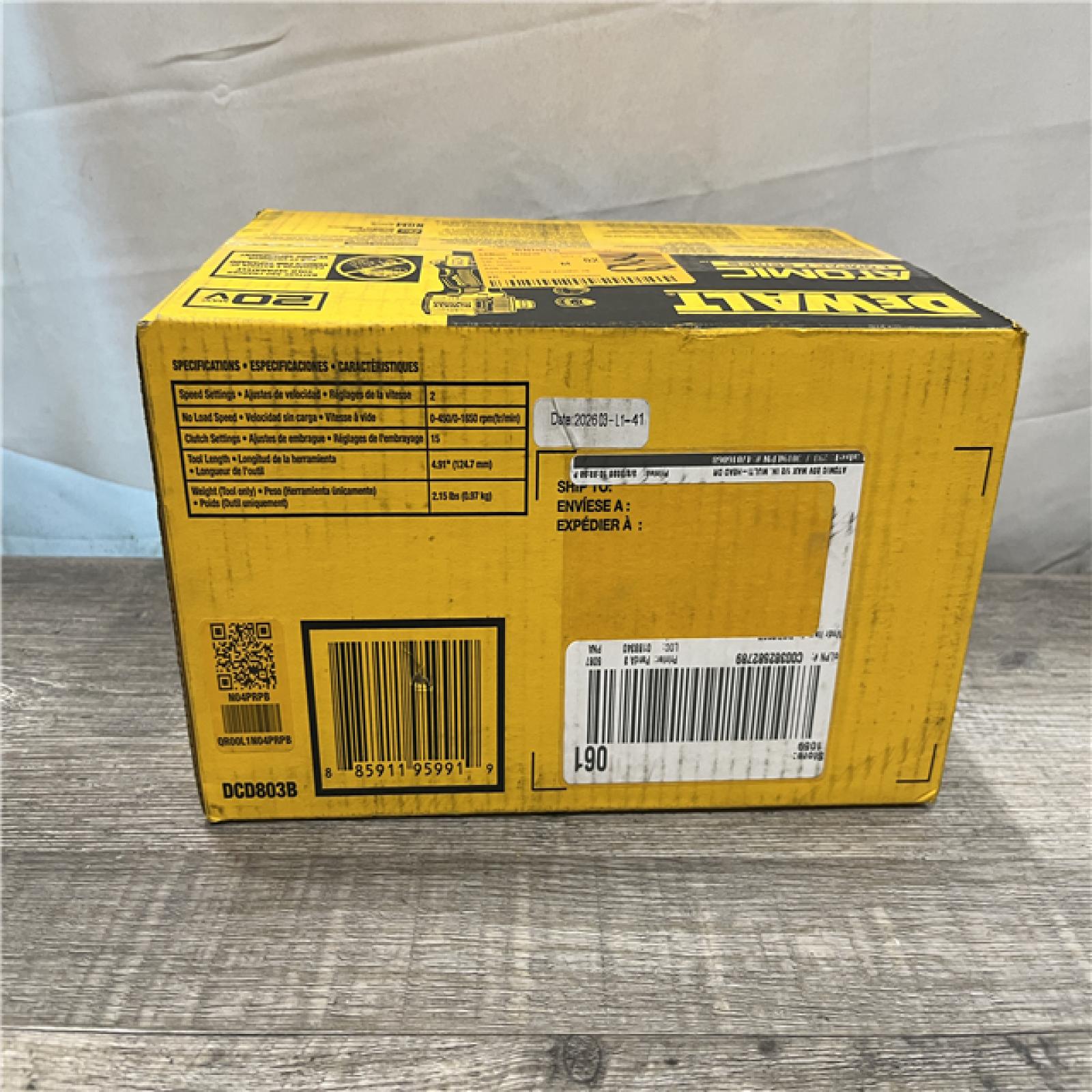 NEW - DEWALT ATOMIC 20V MAX 1/2 in. Multi-Head Drill Driver (Tool Only)