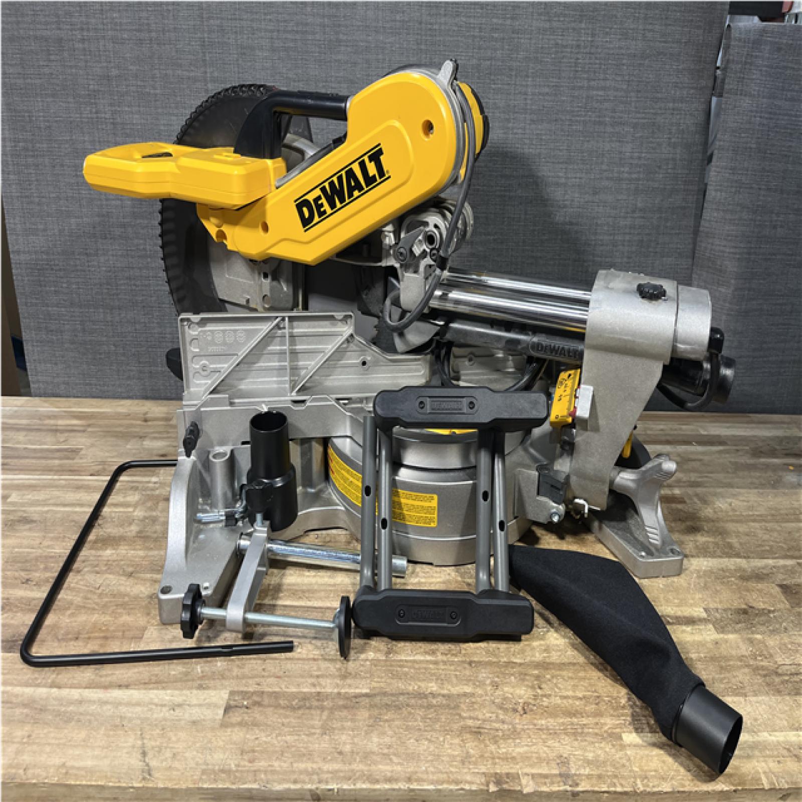 Houston Location AS-IS DEWALT 60V Lithium-Ion 12 in. Cordless Sliding Miter Saw (Tool Only)