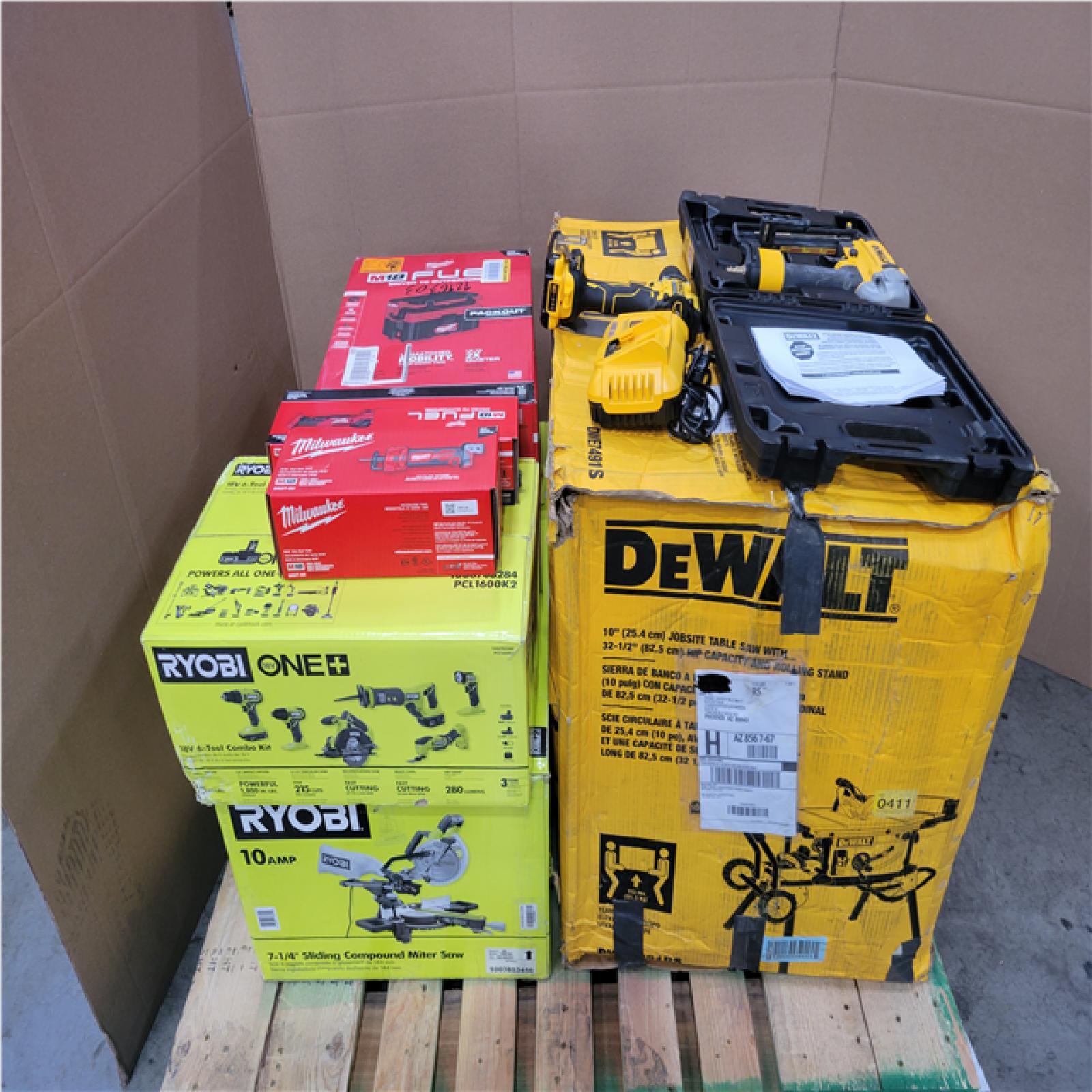 CALIFORNIA AS-IS TOOL PALLET