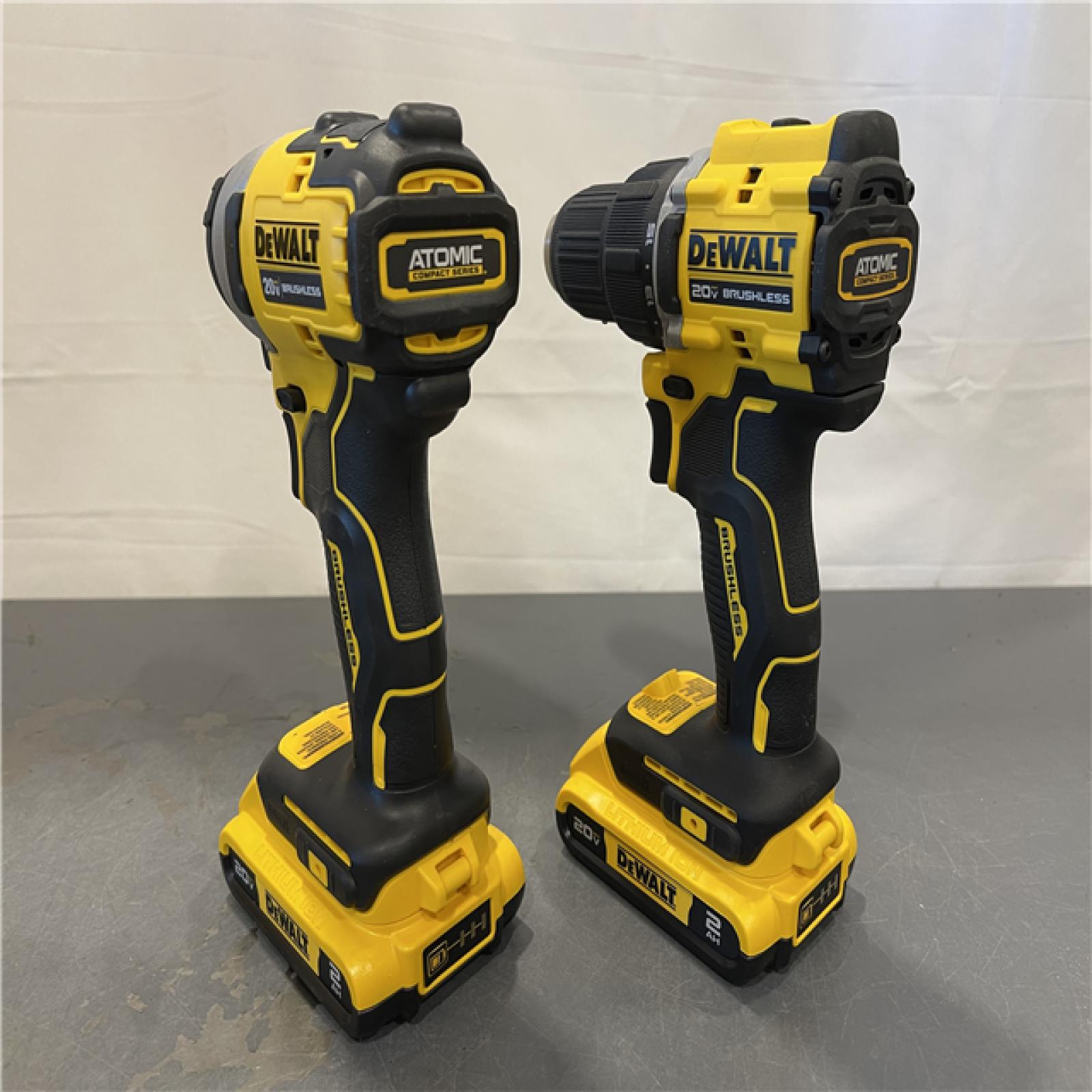 AS-IS - Dewalt ATOMIC 20-Volt MAX Lithium-Ion Cordless Combo Kit