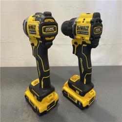 AS-IS - Dewalt ATOMIC 20-Volt MAX Lithium-Ion Cordless Combo Kit