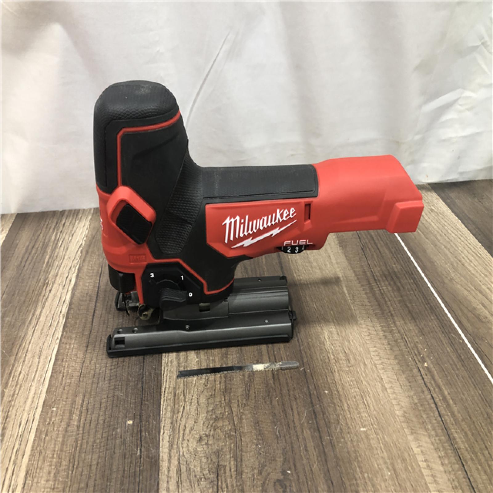 AS-IS Milwaukee  FUEL 18V Lithium-Ion Brushless Cordless Barrel Grip Jig Saw (Tool Only)