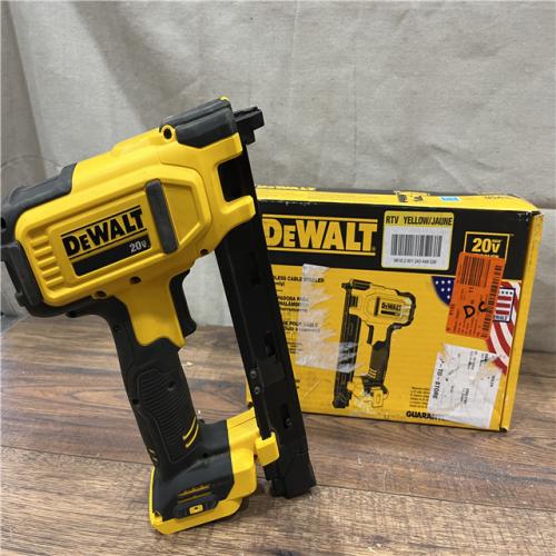 AS-IS DeWalt 20-Volt MAX Lithium-Ion Cordless Cable Stapler (Tool-Only)
