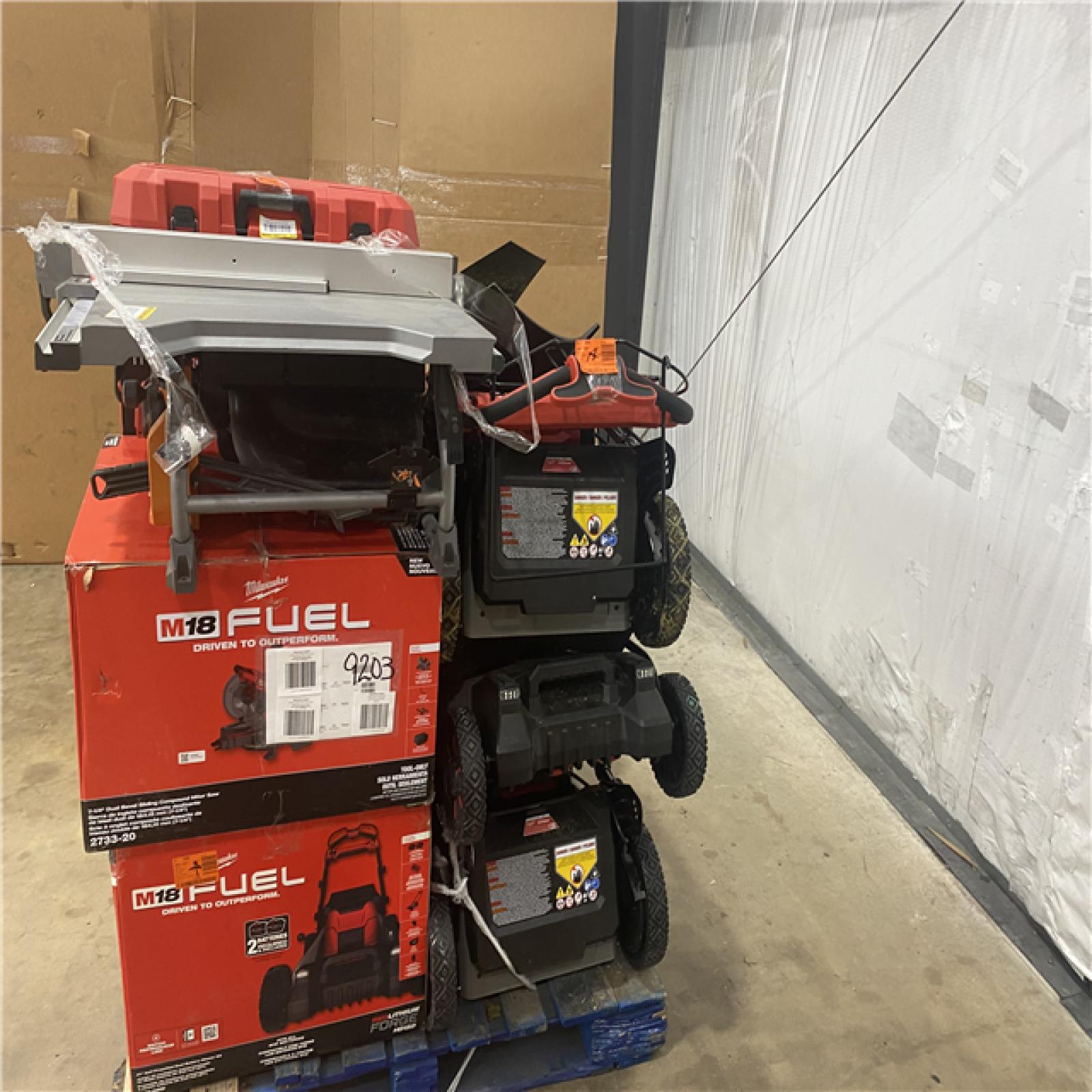 Houston Location - AS-IS Tool Pallet