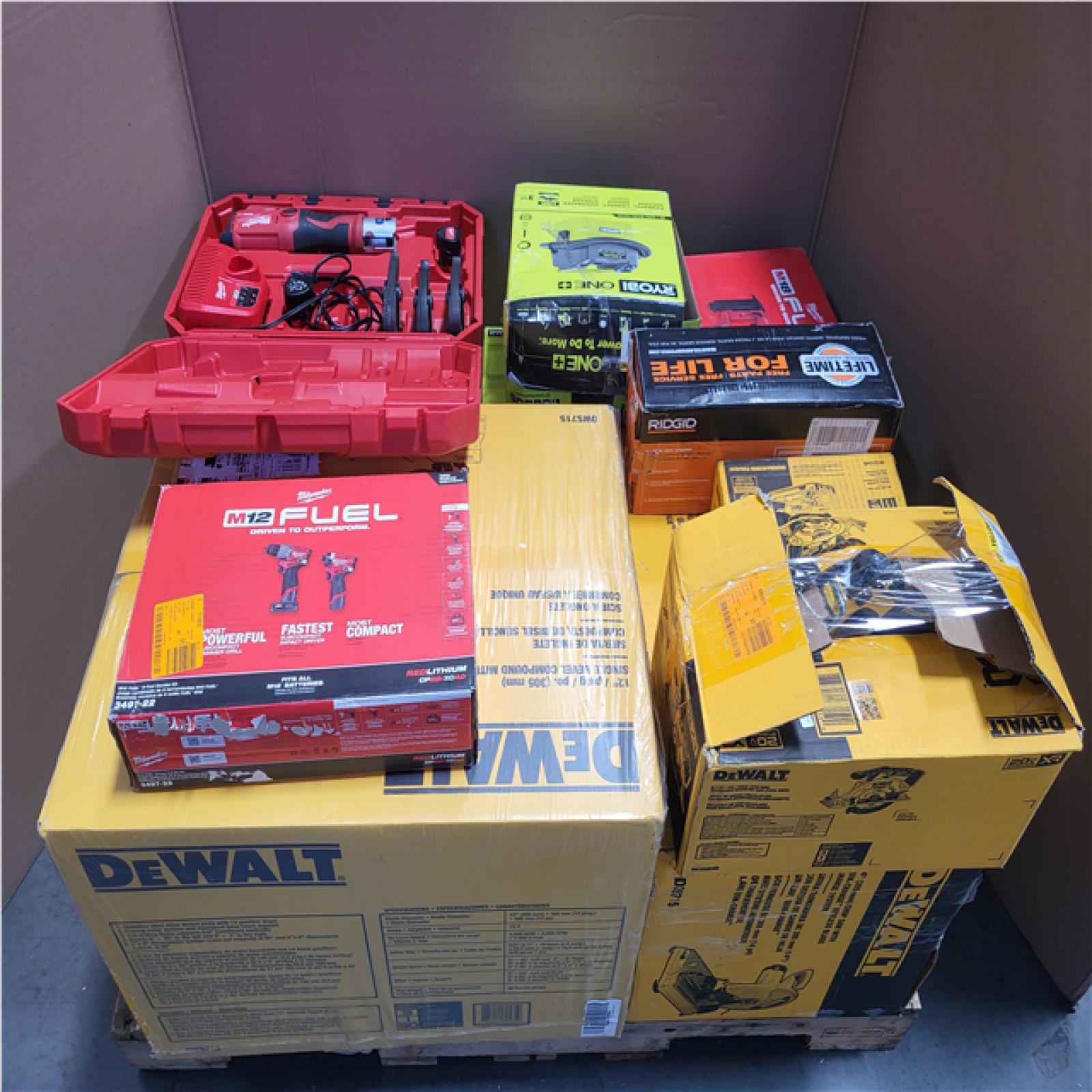 CALIFORNIA AS-IS TOOL PALLET