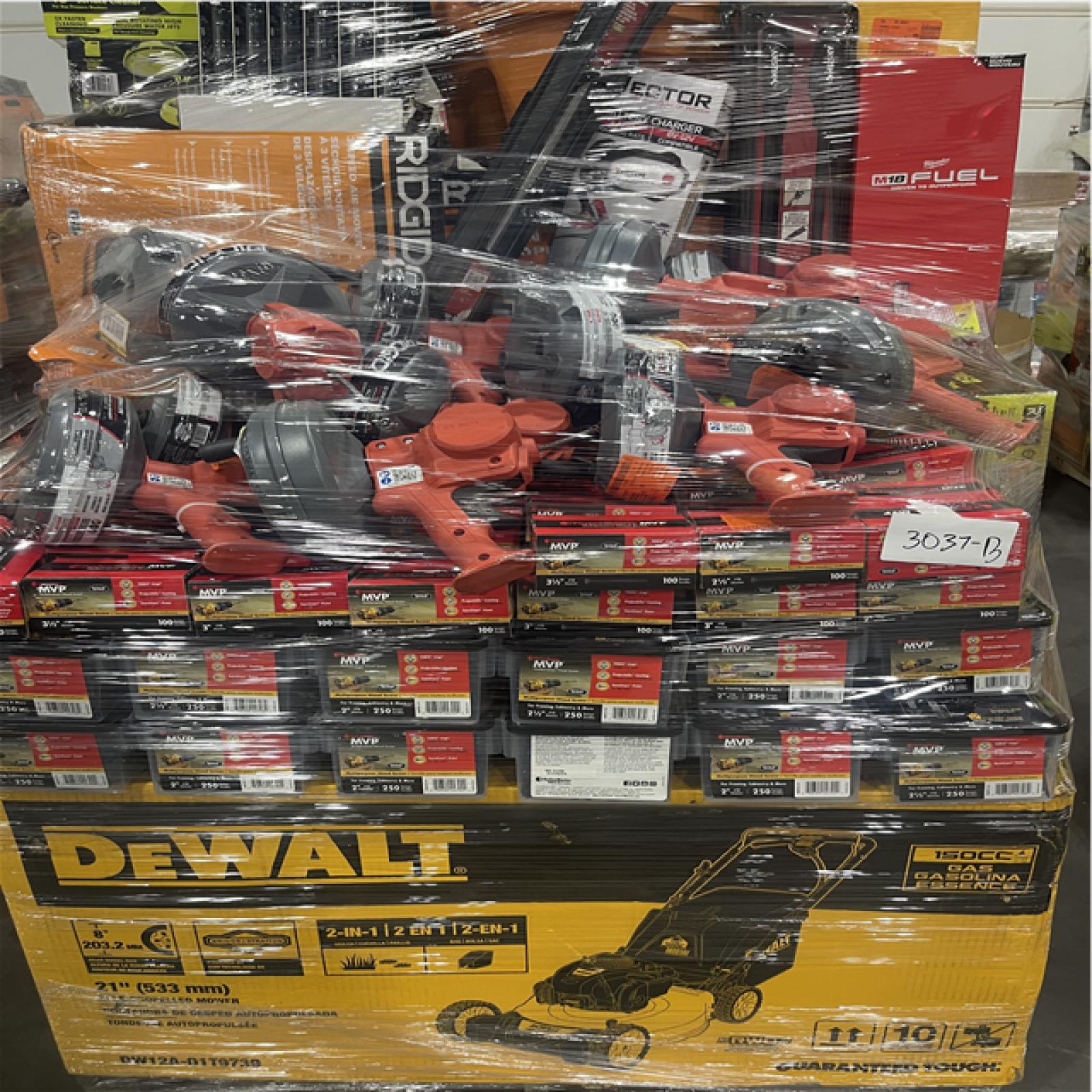 Atlanta Location As-Is Tools & More Partial Truckload (12 pallets) 3037-B