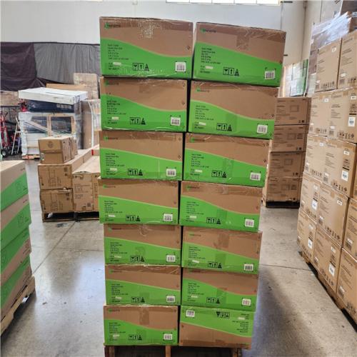 Phoenix Location NEW Seasons Square Drop-in Sink Vitreous China 4 Faucet Center Front Overflow White ADA Compliant Pallet  (28 Sinks) (Sealed)