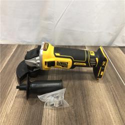 AS-IS DEWALT 20V MAX XR Cordless Brushless 4.5 in. Slide Switch Small Angle Grinder with Kickback Brake (Tool Only)