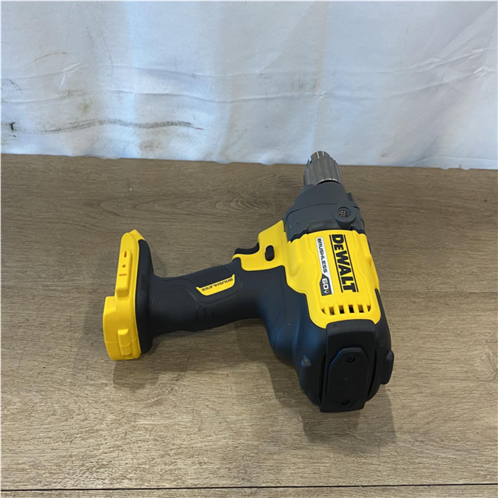 AS-IS DEWALT FLEXVOLT 60-Volt MAX Cordless Brushless 1/2 in. Mixer/Drill with E-Clutch (Tool-Only)