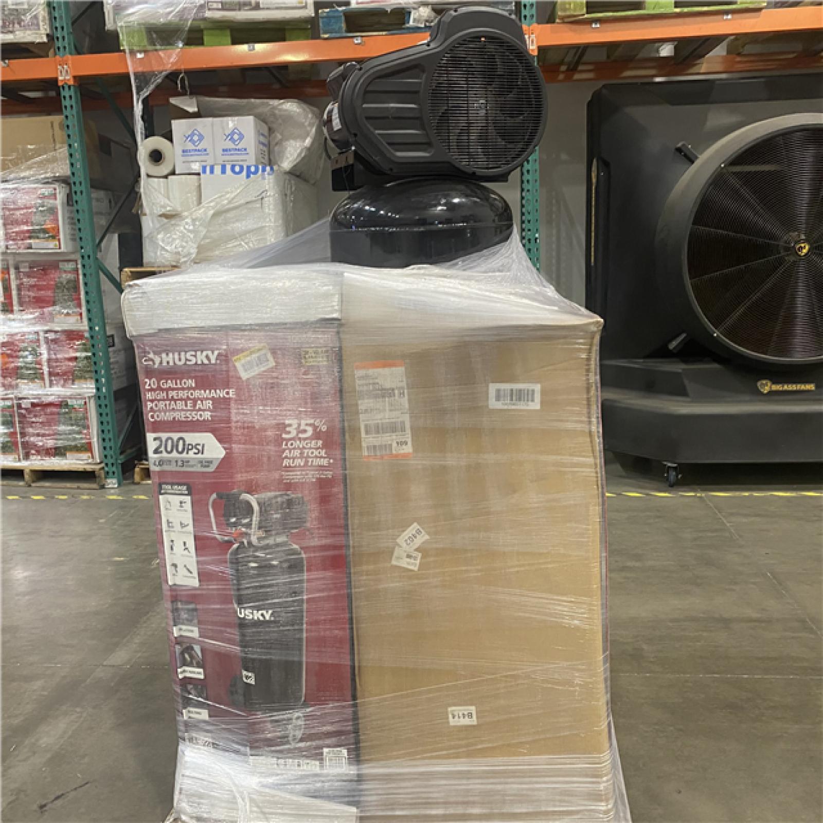 Dallas Location - As-Is Husky Electric Air Compressor(Lot Of 3)