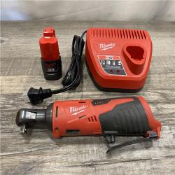 AS-IS Milwaukee 12V Lithium-Ion Cordless 3/8 in. Ratchet Kit