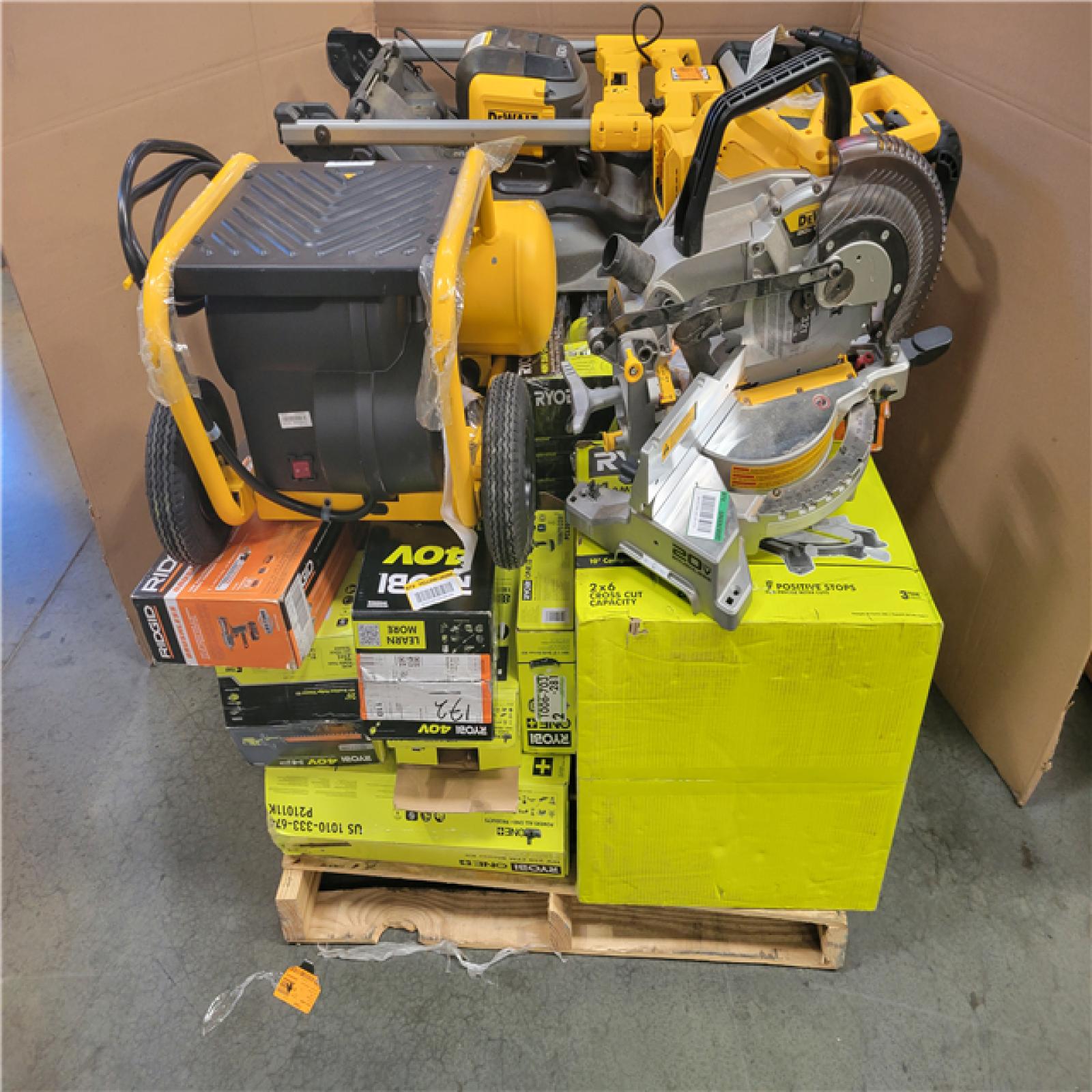 CALIFORNIA AS-IS TOOL PALLET