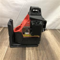 AS-IS Milwaukee 12-Volt Lithium-Ion Cordless Green 250 ft. 3-Plane Laser Level Kit
