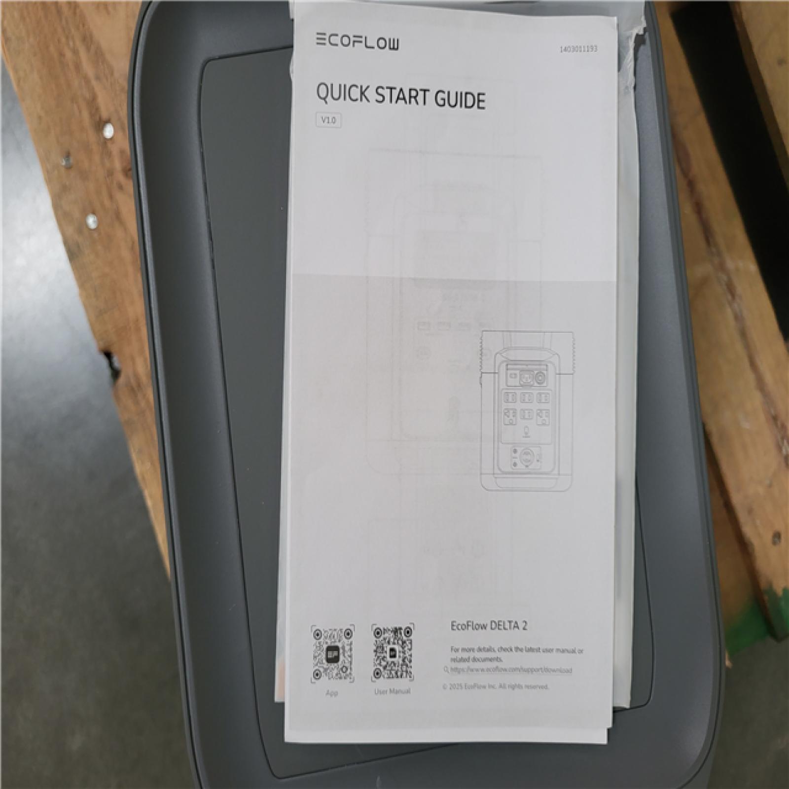 CALIFORNIA AS-IS ecoflow delta 2