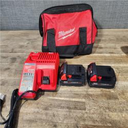 HOUSTON LOCATION - AS-IS Milwaukee M18 Brushed Cordless (2-Tool) Drill/Driver and Impact Driver Kit