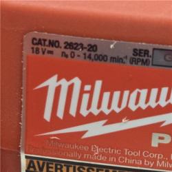 AS-IS Milwaukee M18 18V Cordless 3-1/4 in. Planer (Tool-Only)