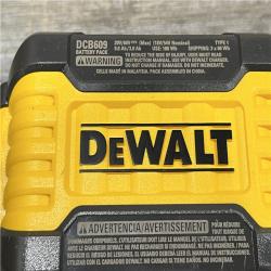 AS-IS DEWALT 20V/60V MAX FLEXVOLT Lithium-Ion 9.0Ah Battery and Charger Starter Kit