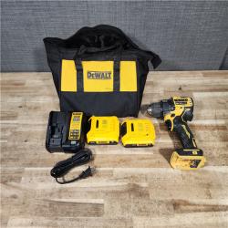 HOUSTON LOCATION - AS - IS DEWALT-DCD708B 20V MAX* Brushless Atomic Compact 1/2in Drill/Driver COMBO KIT