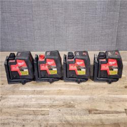 HOUSTON LOCATION - AS-IS MILWAUKEE 4 LASER TOOL COMBO