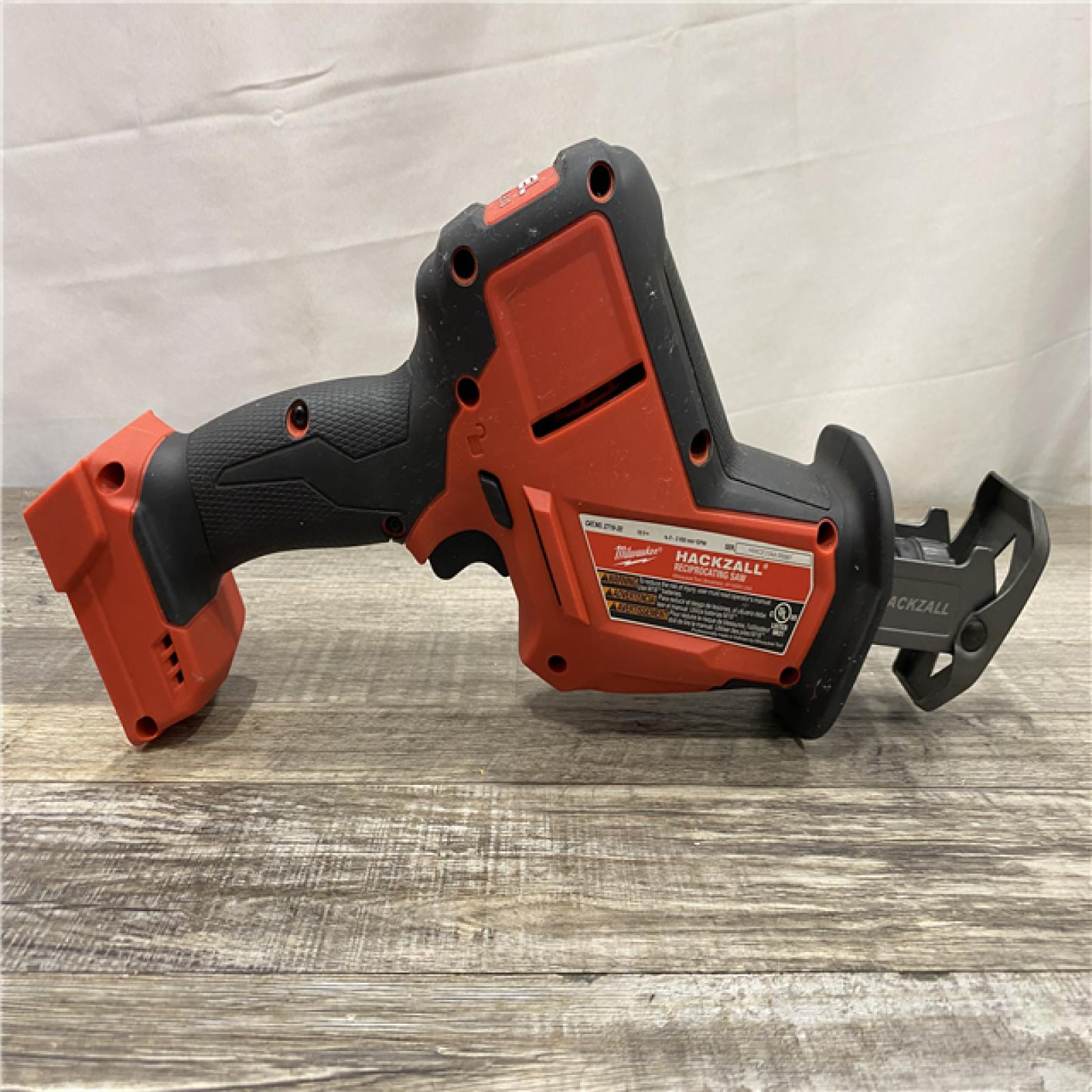 AS-IS Milwaukee FUEL 18V Lithium-Ion Brushless Cordless HACKZALL Reciprocating Saw (Tool-Only)