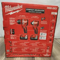 NEW- Milwaukee M18 Compact Brushless 2-Tool Combo Kit