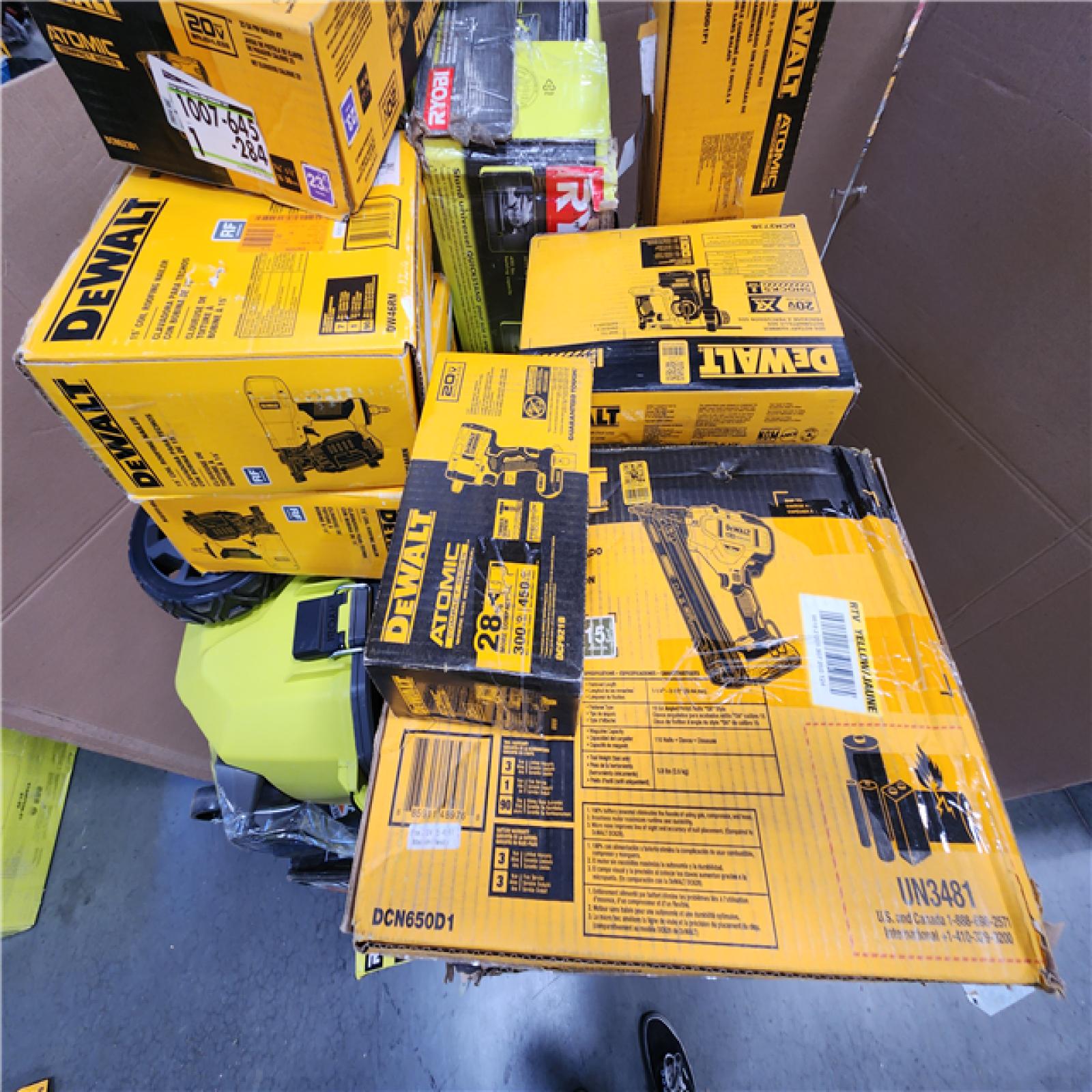 CALIFORNIA AS-IS TOOL PALLET