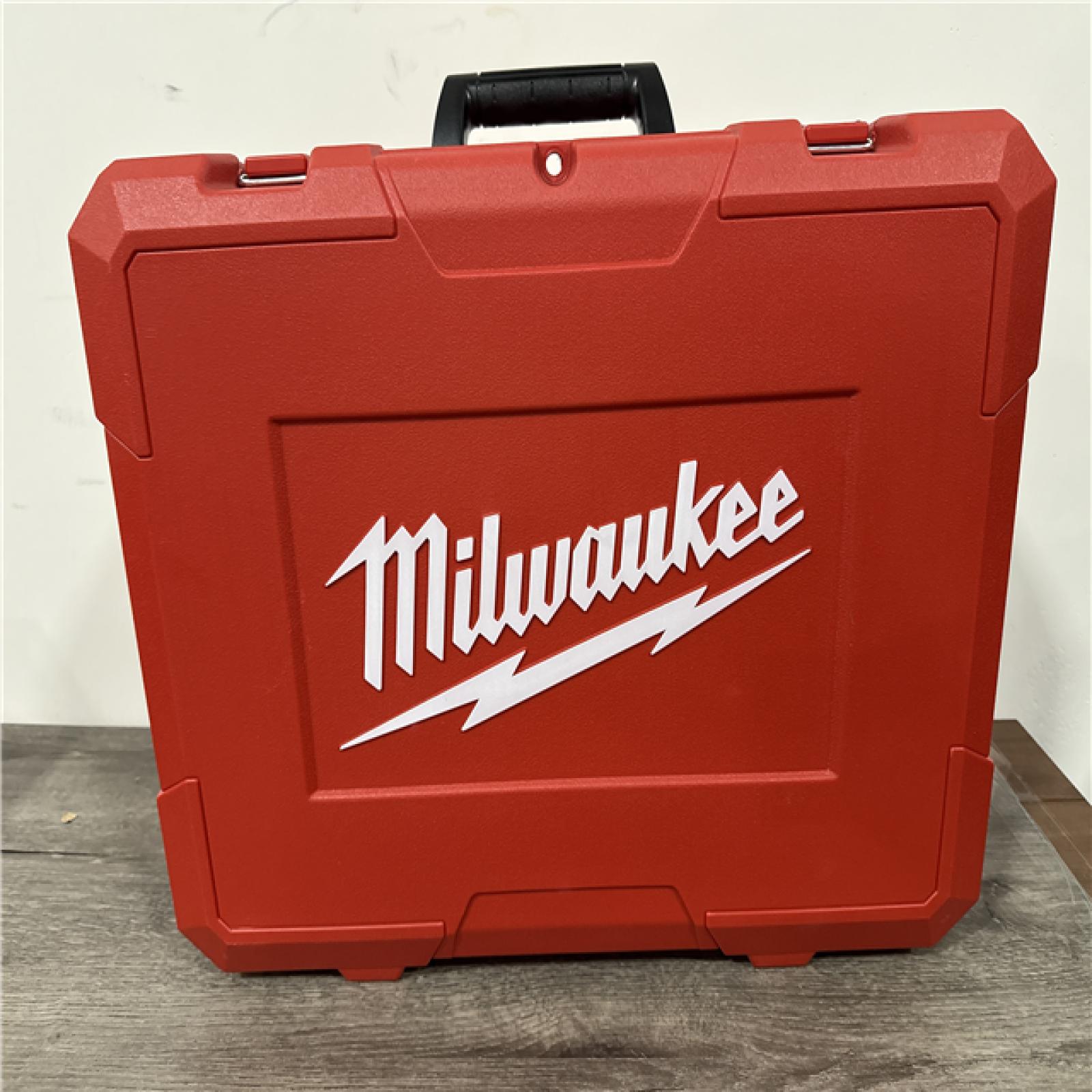 California AS-IS Milwaukee M18 Forcelogic 10 Ton Knockout Tool 1/2 in. to 4in; Appears in Like New Condition