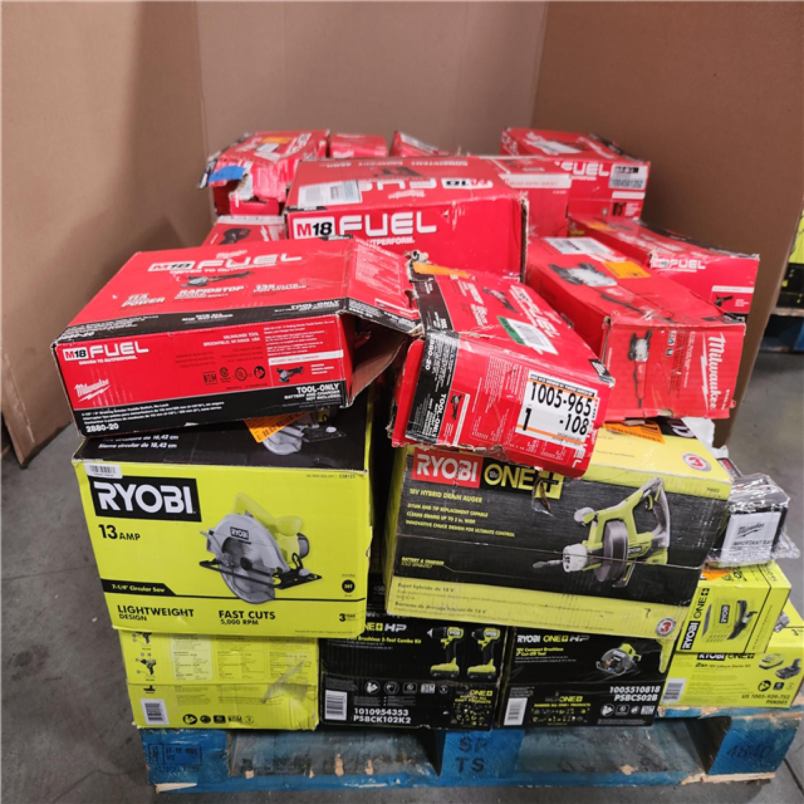CALIFORNIA AS-IS TOOL PALLET
