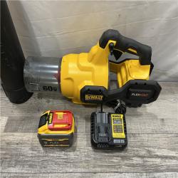 AS-IS DEWALT FLEXVOLT 60V MAX 125 MPH 600 CFM Brushless Cordless Battery Powered Blower Kit