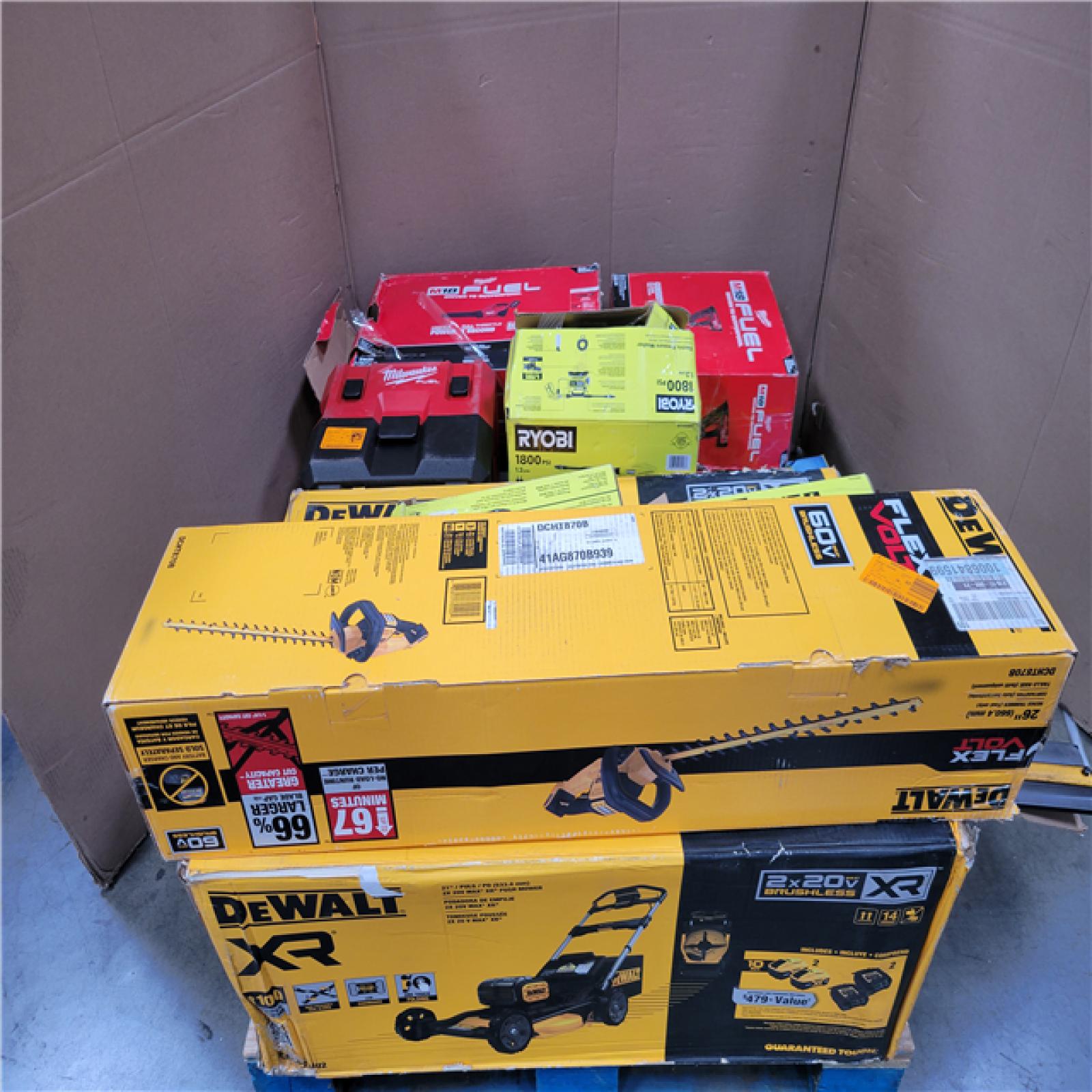 CALIFORNIA AS-IS TOOL PALLET