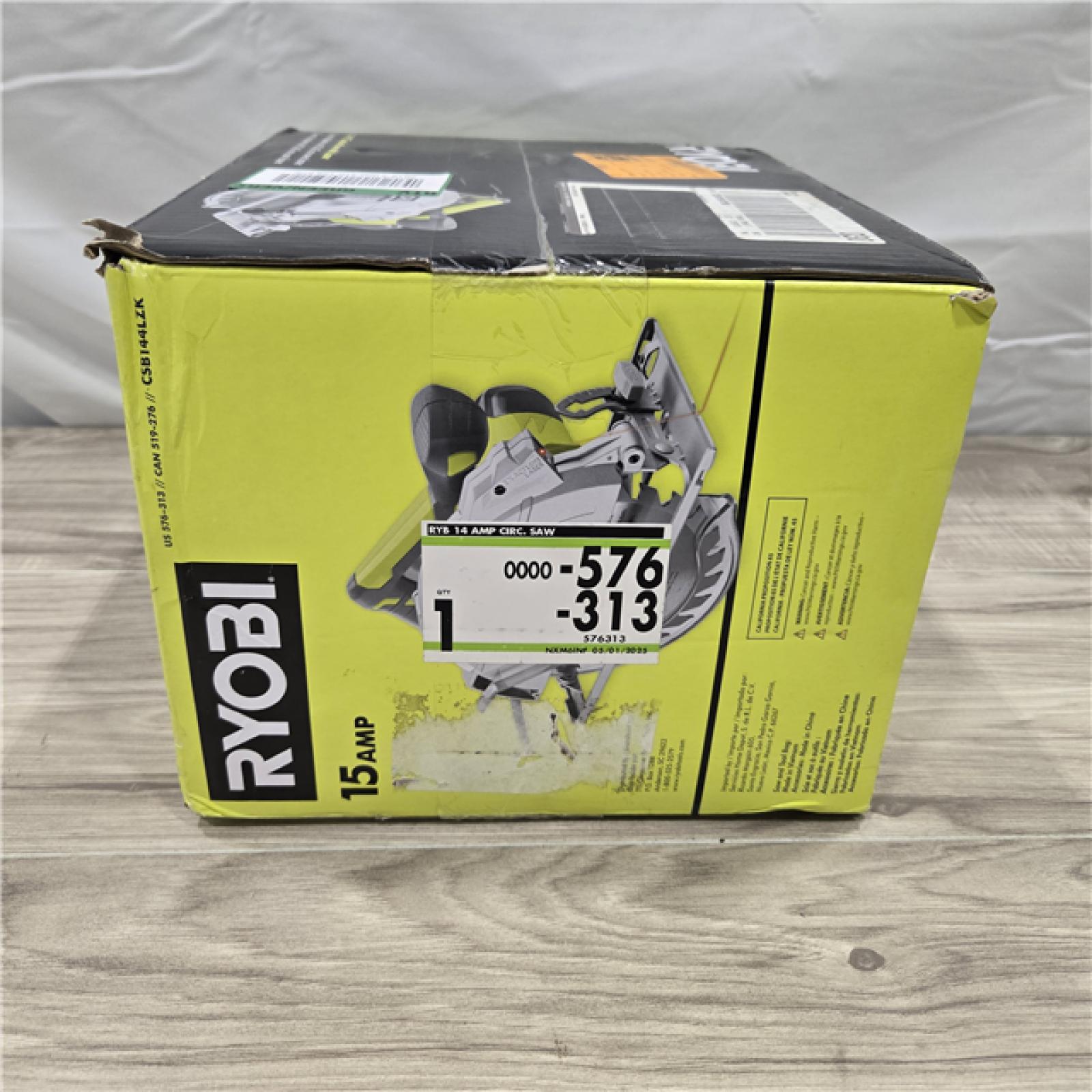 NEW! - RYOBI 15 Amp Corded 7-1/4 in. Circular Saw