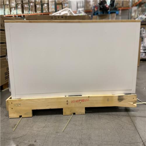 DALLAS LOCATION -  Husky Tool Storage 72 in. W Heavy Duty Matte White Mobile Workbench Cabinet with Adjustable Height