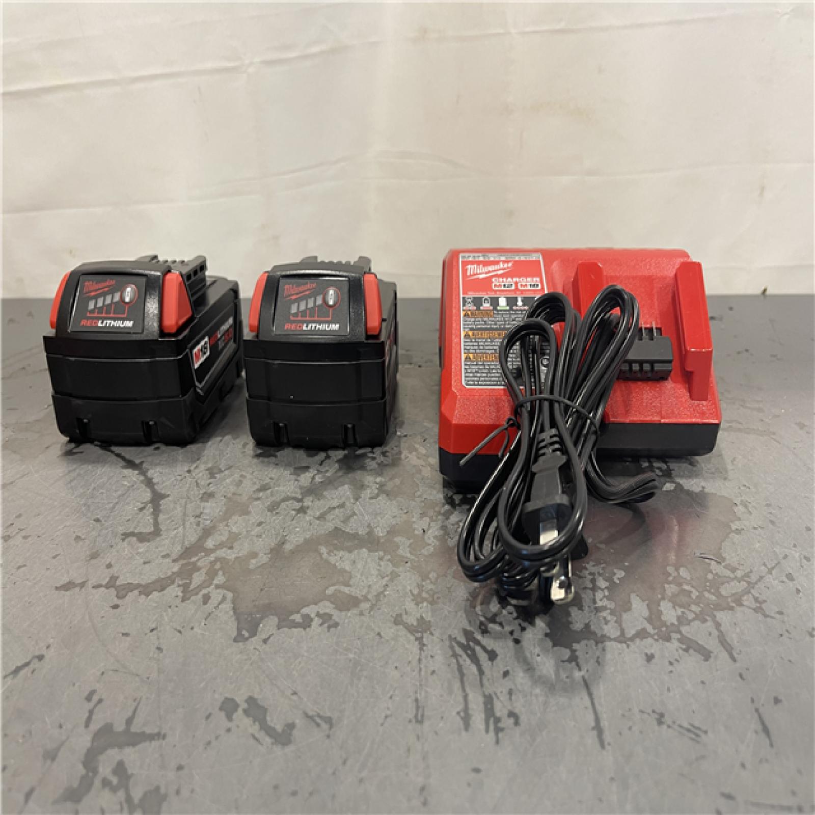 M18 18-Volt Lithium-Ion XC Starter Kit with Two 5.0Ah Batteries and Charger