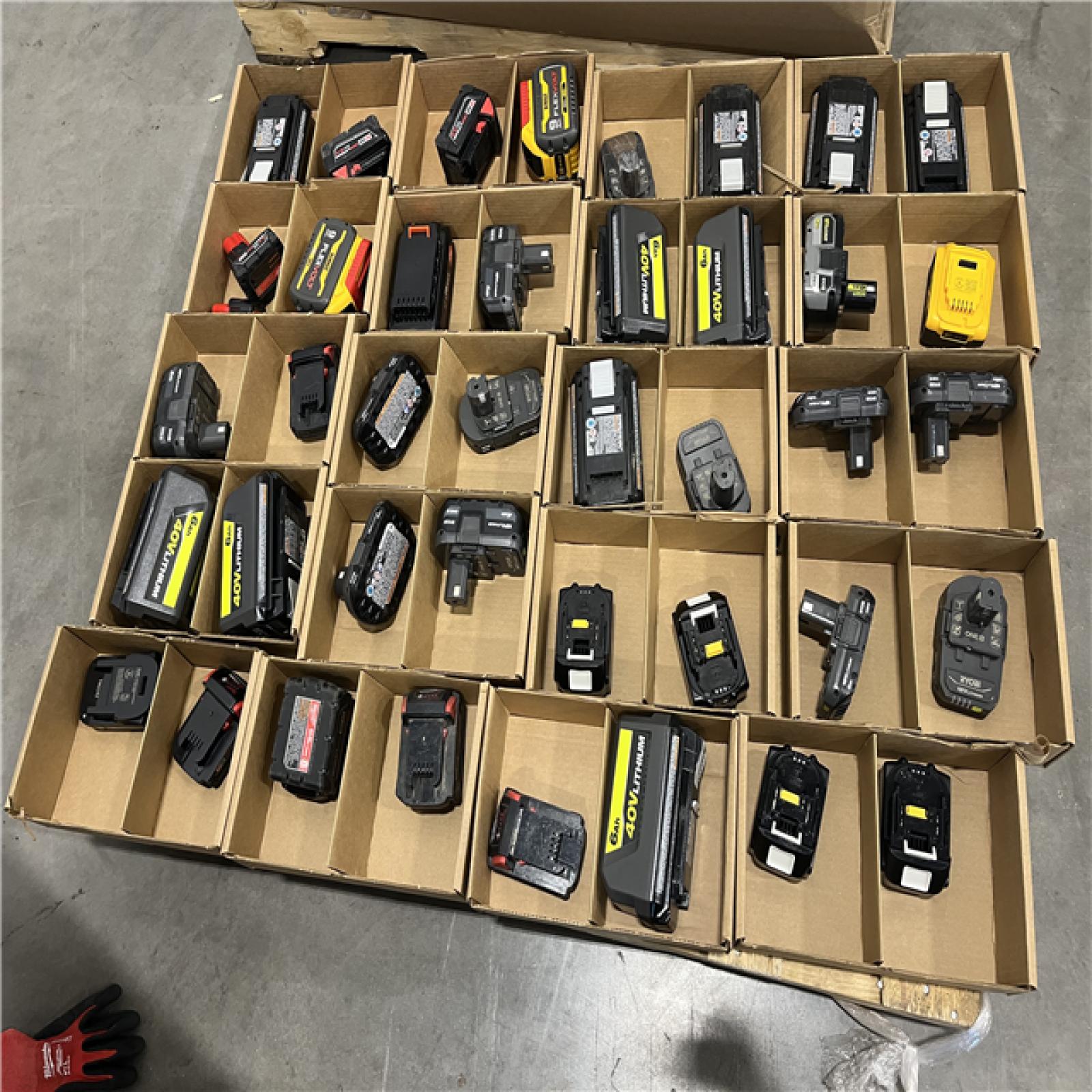 DALLAS LOCATION - AS-IS BATTERY PALLET