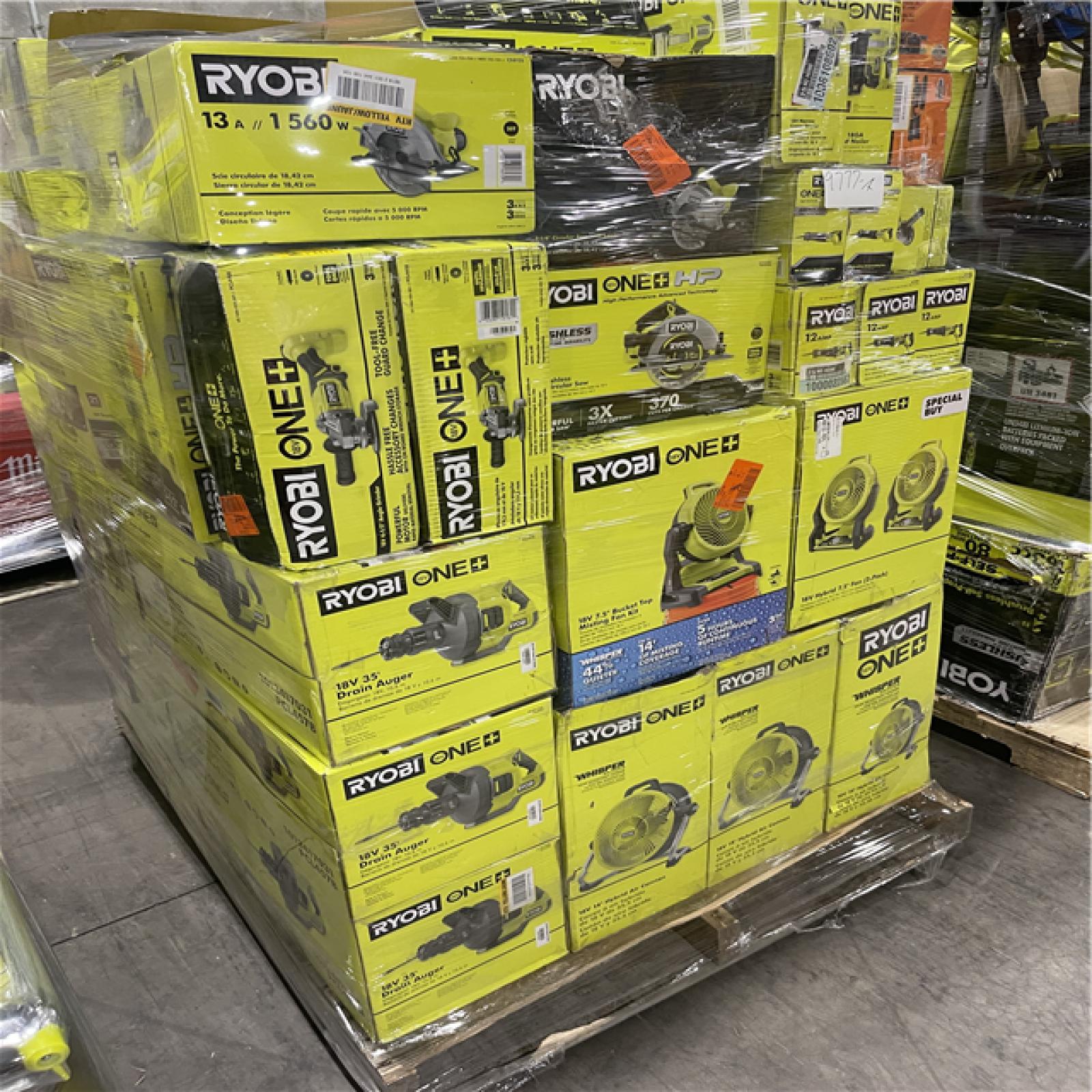 Pittston Location As-Is Power Tools Partial Truckload (14 Pallets) 9777-A