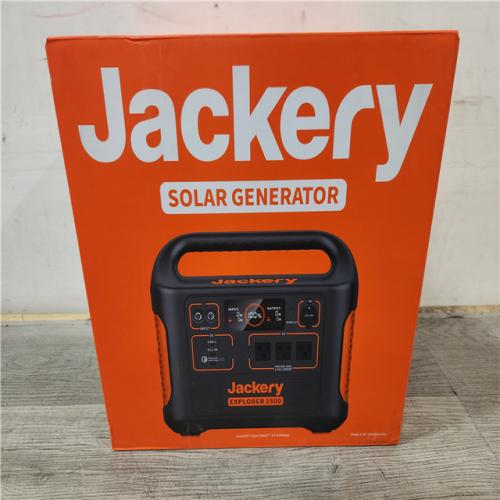 Phoenix Location NEW Jackery 1800-Watt Output/3600W Peak Portable Solar Power Station Explorer 1500 Push Start Battery Generator for Outdoors/Camping (SEALED)