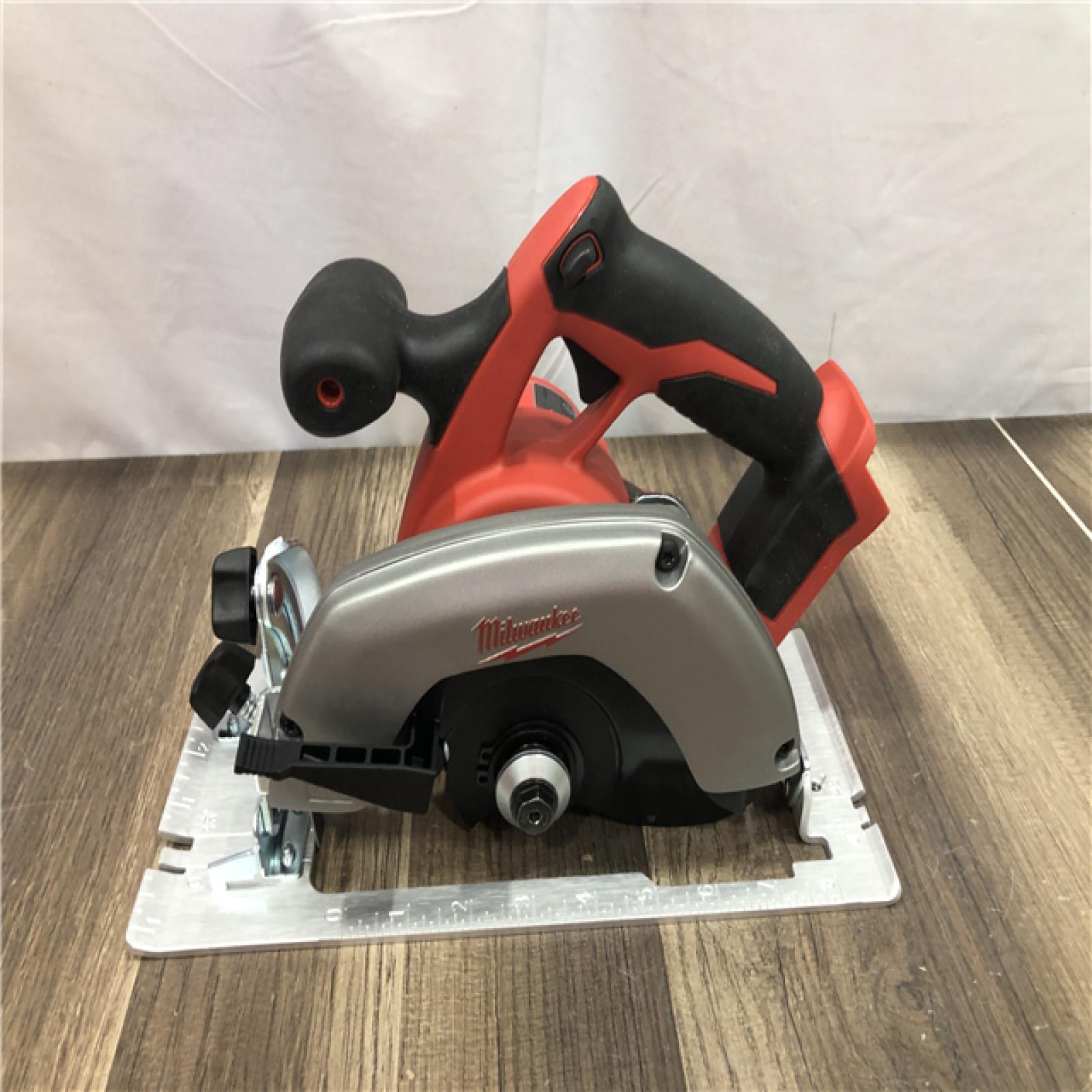 AS-IS Milwaukee 18V Lithium-Ion Cordless 6-1/2 in. Circular Saw (Tool-Only)