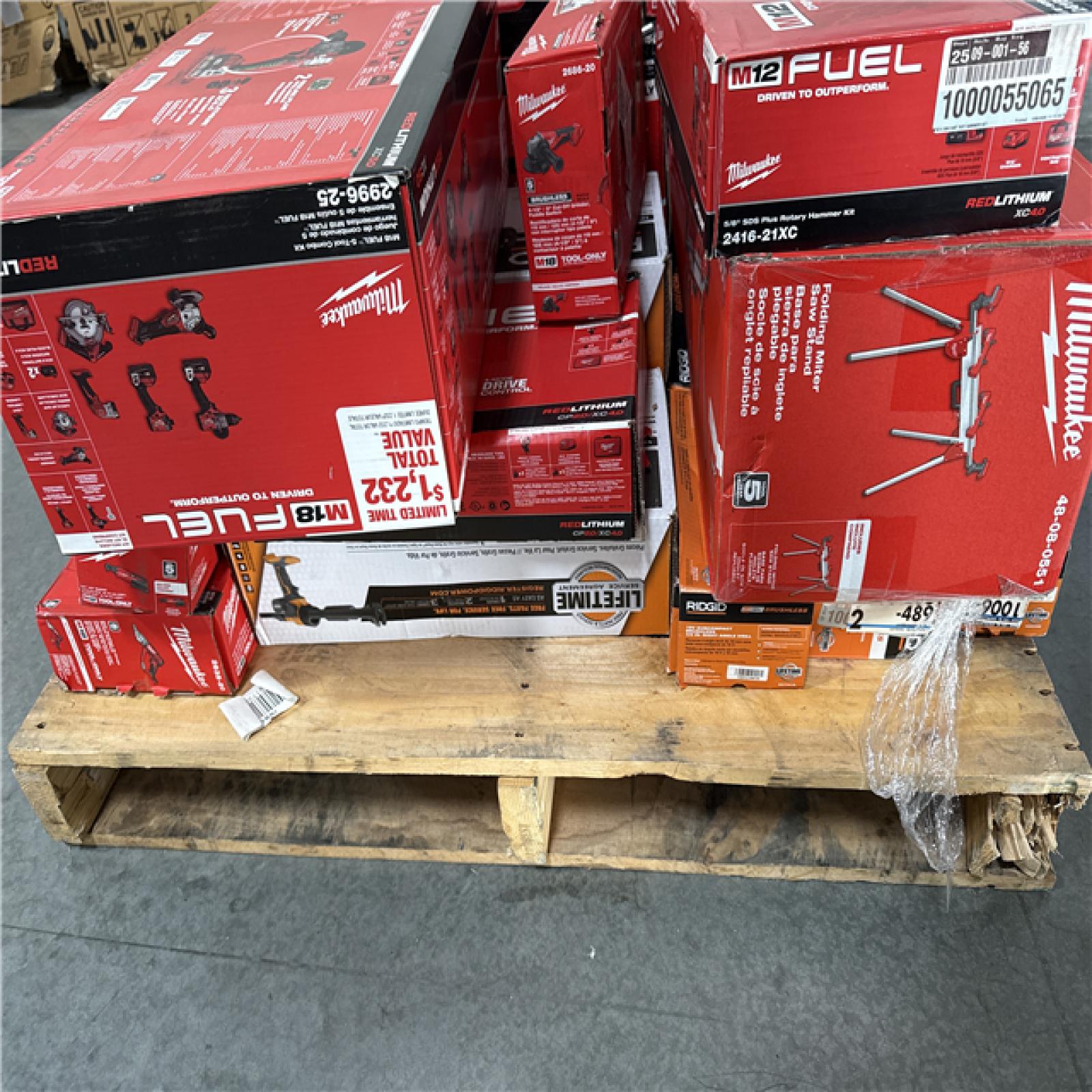 California AS-IS Tool Pallet