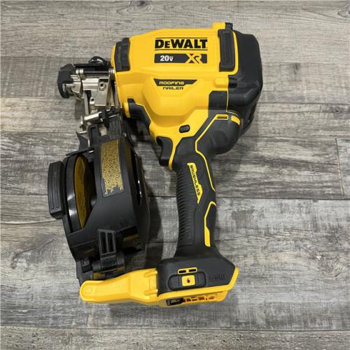 AS-IS DEWALT 20V MAX 15-Degree Electric Cordless Roofing Nailer (Tool Only)