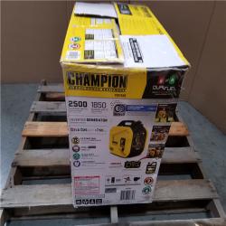 CALIFORNIA AS-IS CHAMPION DUAL FUEL PORTABLE GENERATOR