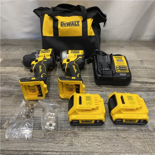 AS-IS DEWALT ATOMIC 20-Volt MAX Lithium-Ion Cordless Combo Kit