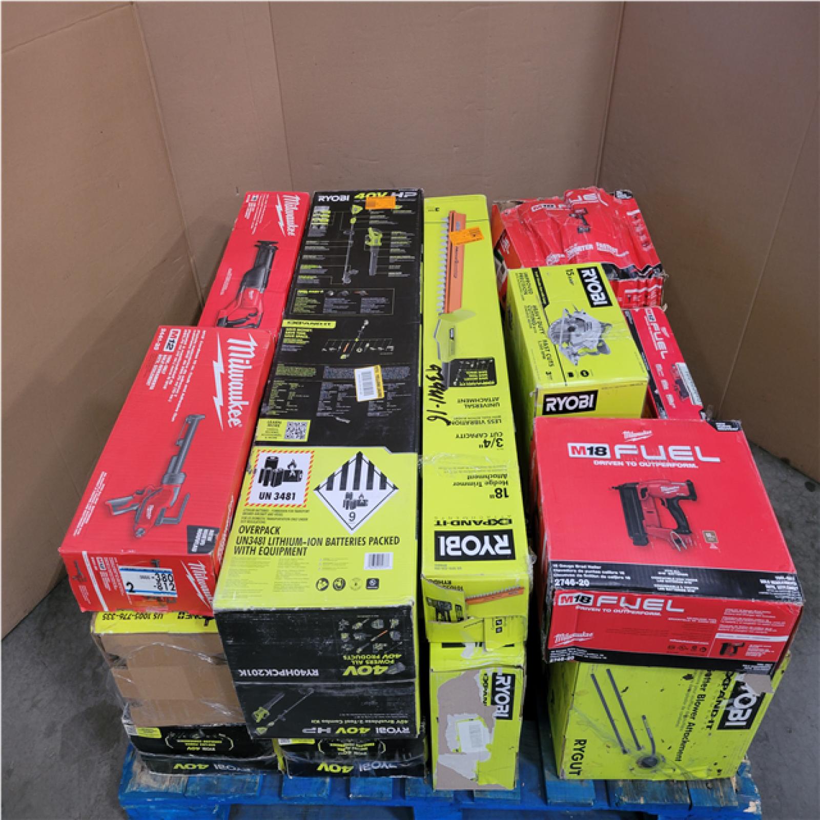 CALIFORNIA AS-IS TOOL PALLET