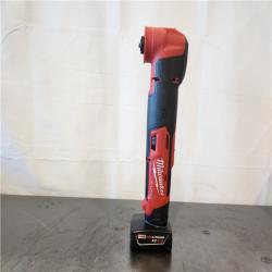 AS-IS- Milwaukee M12 FUEL 12V Lithium-Ion Cordless Oscillating Multi-Tool Kit with 4.0 Ah Battery
