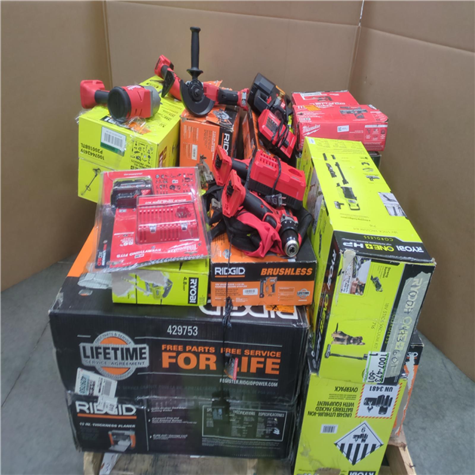 CALIFORNIA AS-IS TOOL PALLET