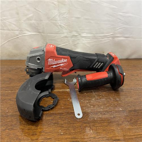 AS-IS M18 FUEL 18V Lithium-Ion Brushless Cordless 4-1/2 in./5 in. Grinder with Variable Speed & Paddle Switch (Tool-Only)