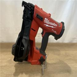 AS-IS Milwaukee FUEL 18-Volt Lithium-Ion Brushless Cordless Coil Roofing Nailer (Tool Only)