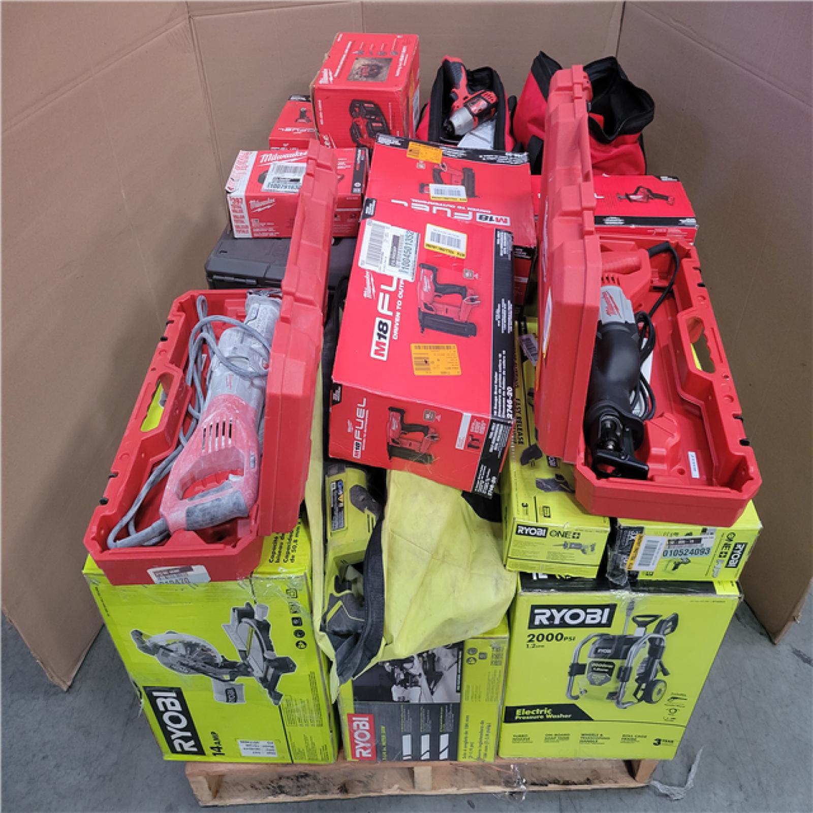 CALIFORNIA AS-IS TOOL PALLET