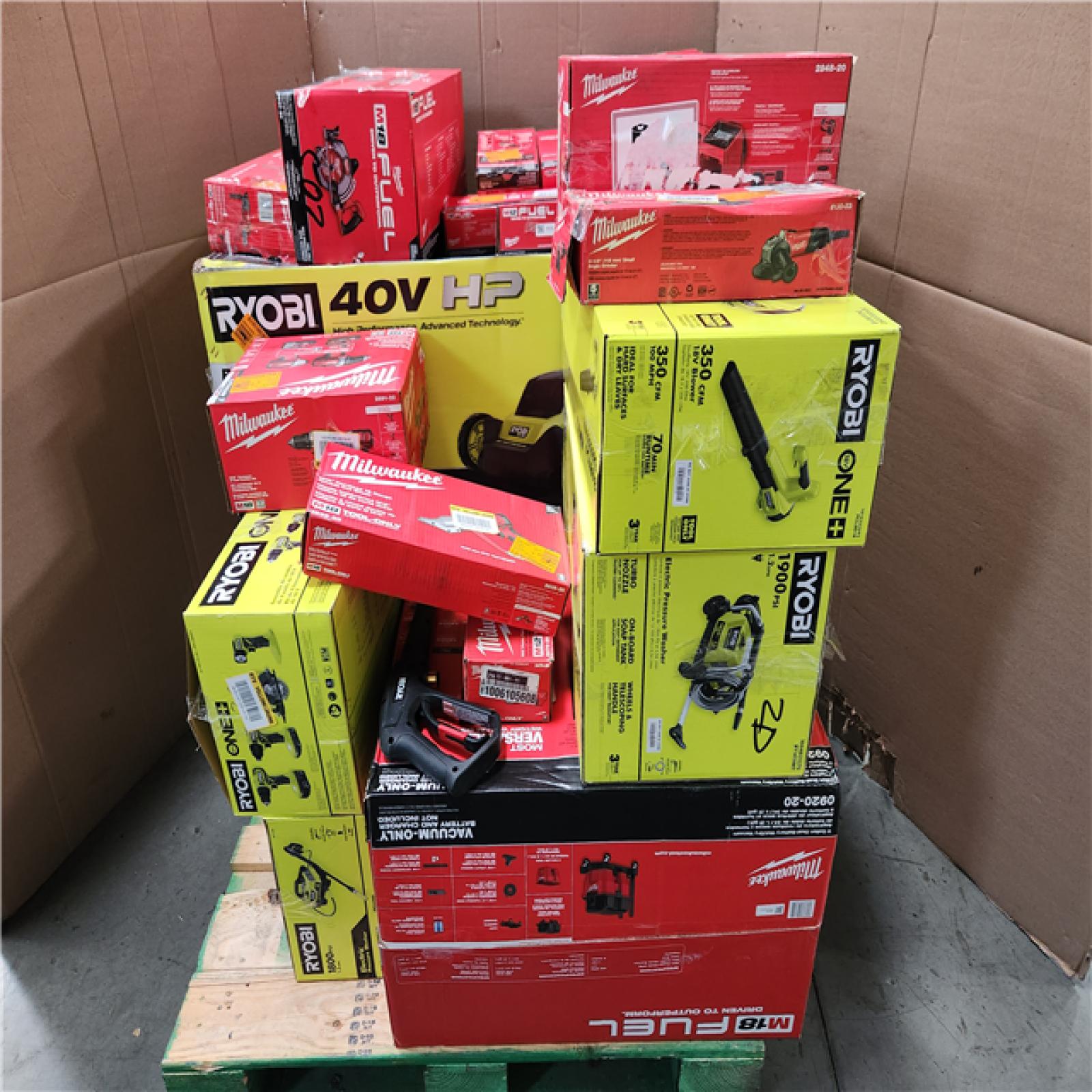 CALIFORNIA AS-IS TOOL PALLET