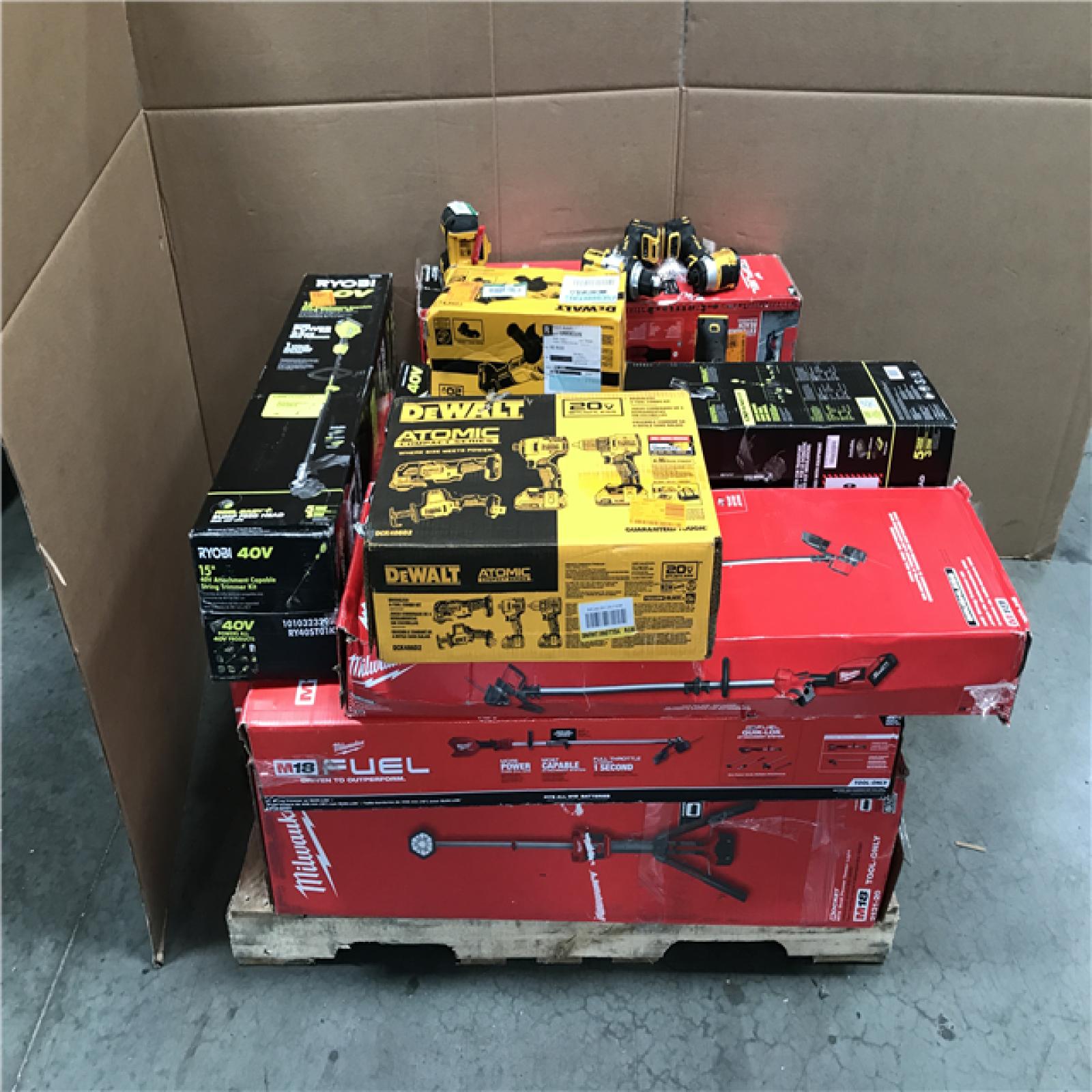 CALIFORNIA AS-IS TOOL PALLET