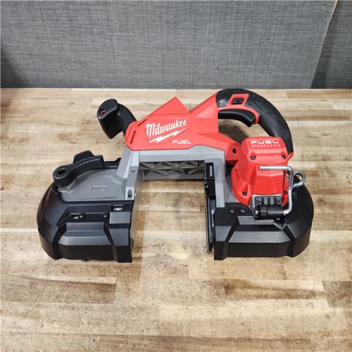 HOUSTON LOCATION - AS - IS Milwaukee FUEL 18V Lithium-Ion Brushless Cordless Deep Cut Band Saw (Tool-Only)